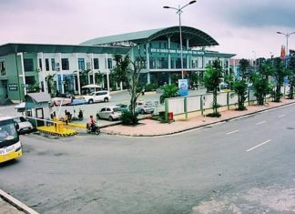 Bến xe khách trung tâm thành phố Thái Nguyên