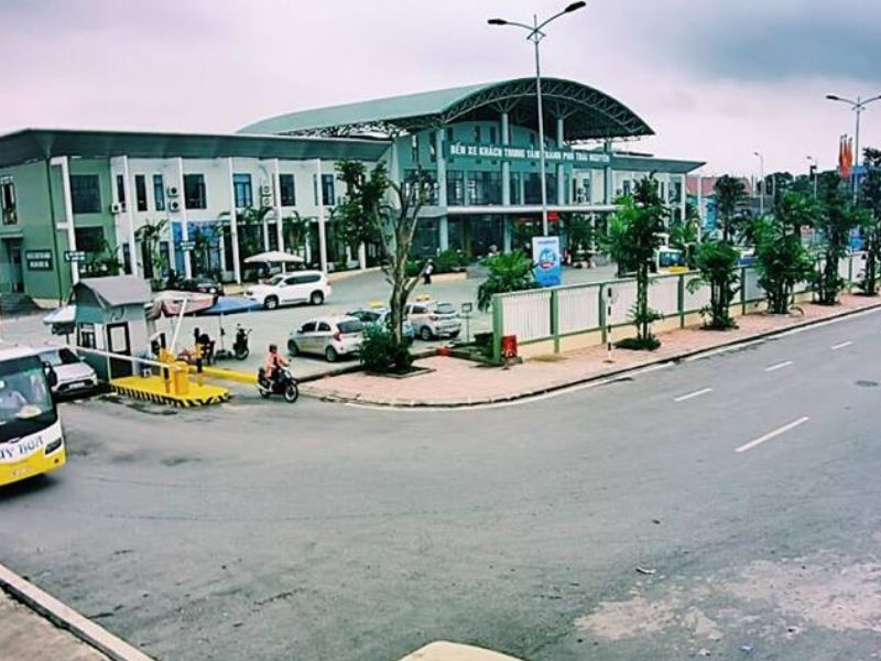 Bến xe khách trung tâm thành phố Thái Nguyên