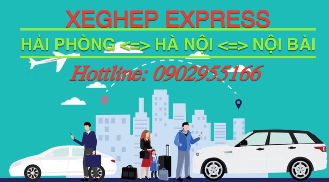 Xe ghép Express - Xe ghép Hà Nội - Hải Phòng