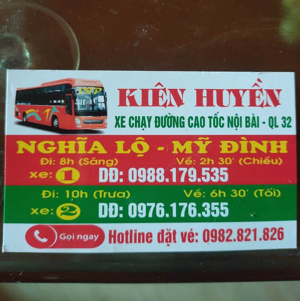 Thông tin liên hệ nhà xe Kiến Huyền