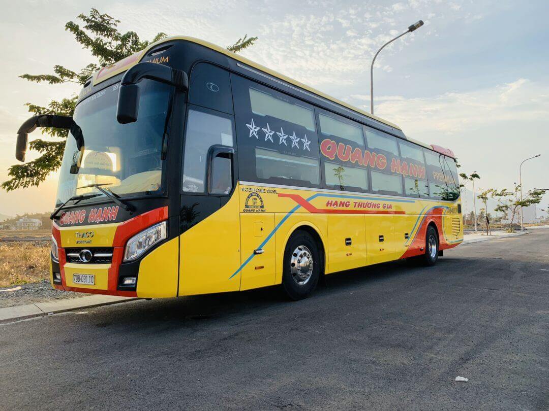 Xe Quang Hạnh chuyên tuyến từ Quảng Nam đi Khánh Hòa