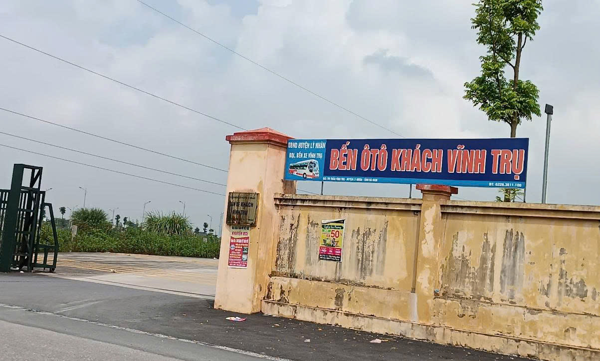 Bến xe Vĩnh Trụ tỉnh Hà Nam